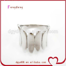 316 stainless steel new design rings silver jewelry wholesale